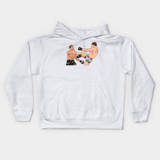 chandler kick tony Kids Hoodie